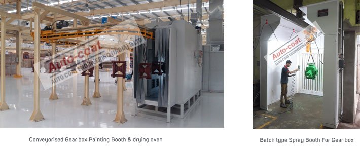 Final Finish Colour Coat – Gear Box Spray Booth – Autocoat